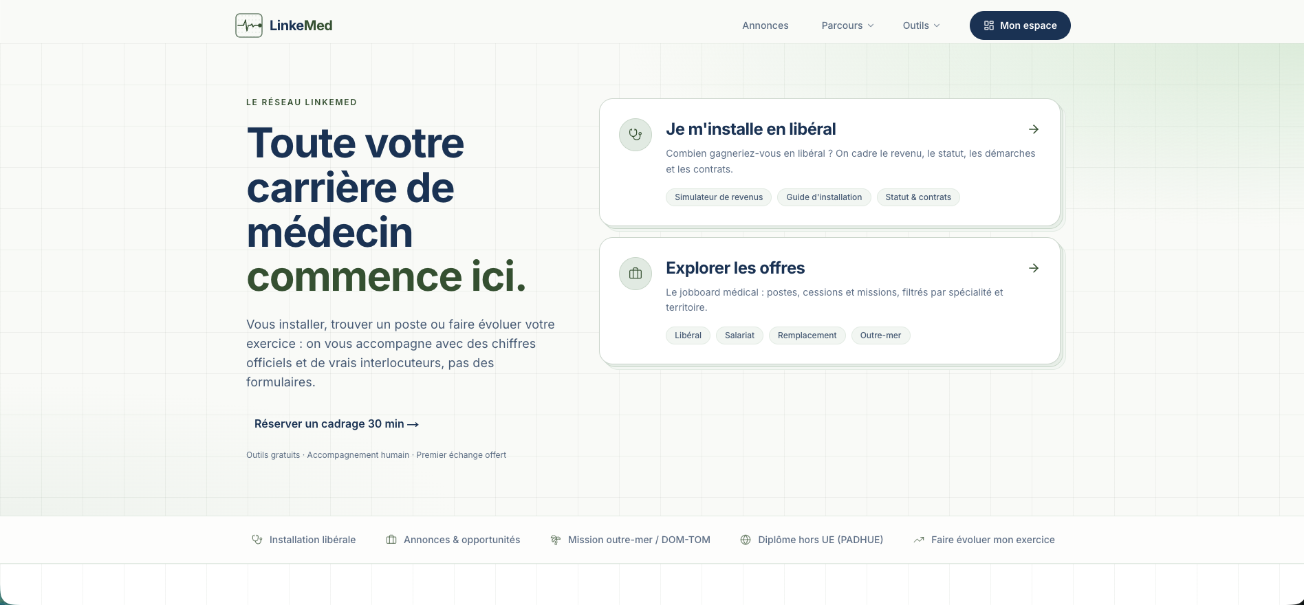 Linkemed - Desktop